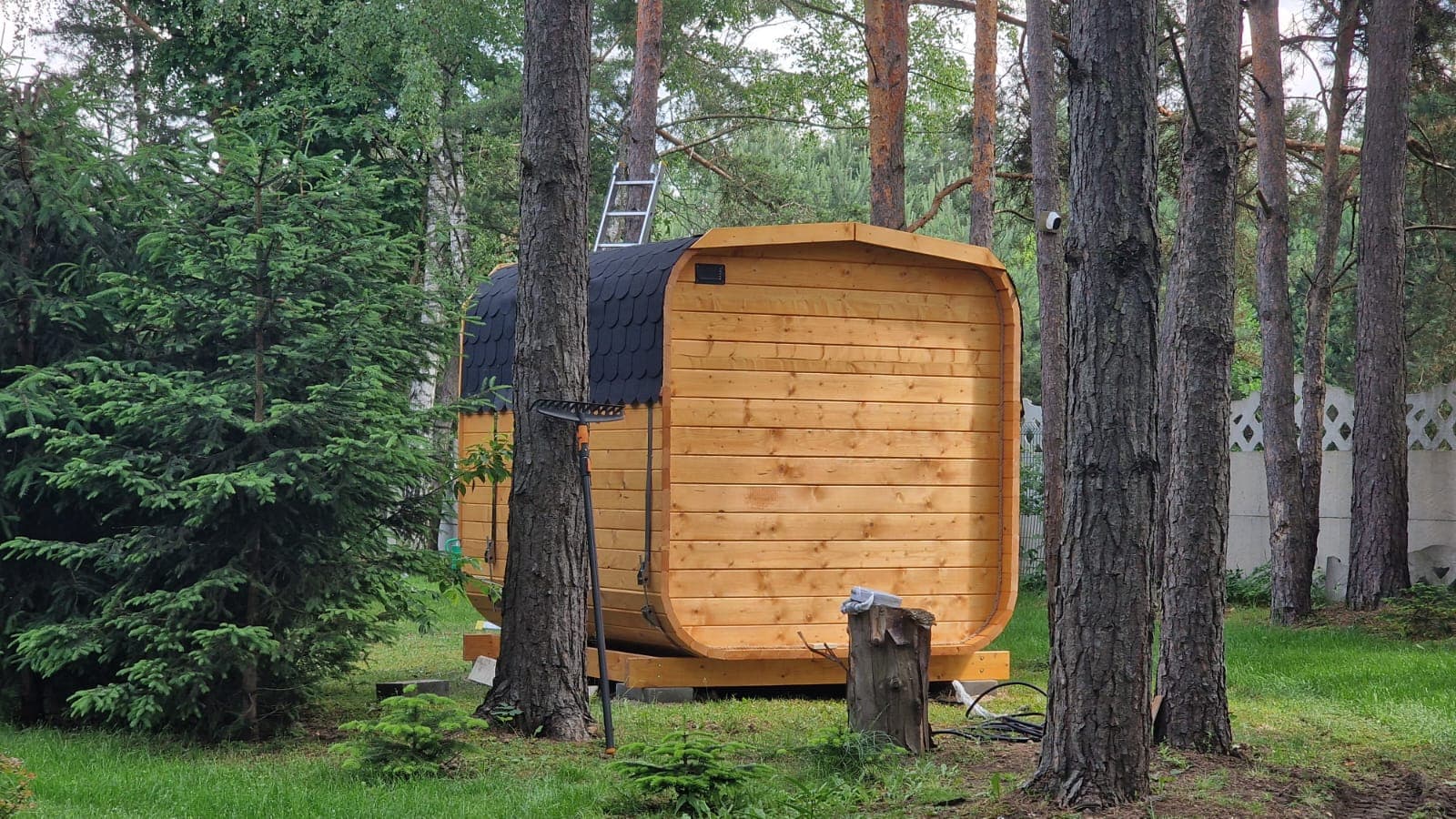 zdjęcie z sekcji Sauna ogrodowa