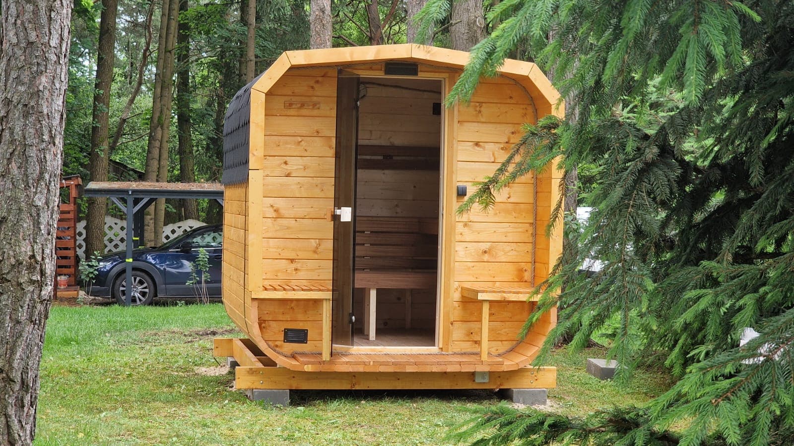 zdjęcie z sekcji Sauna ogrodowa