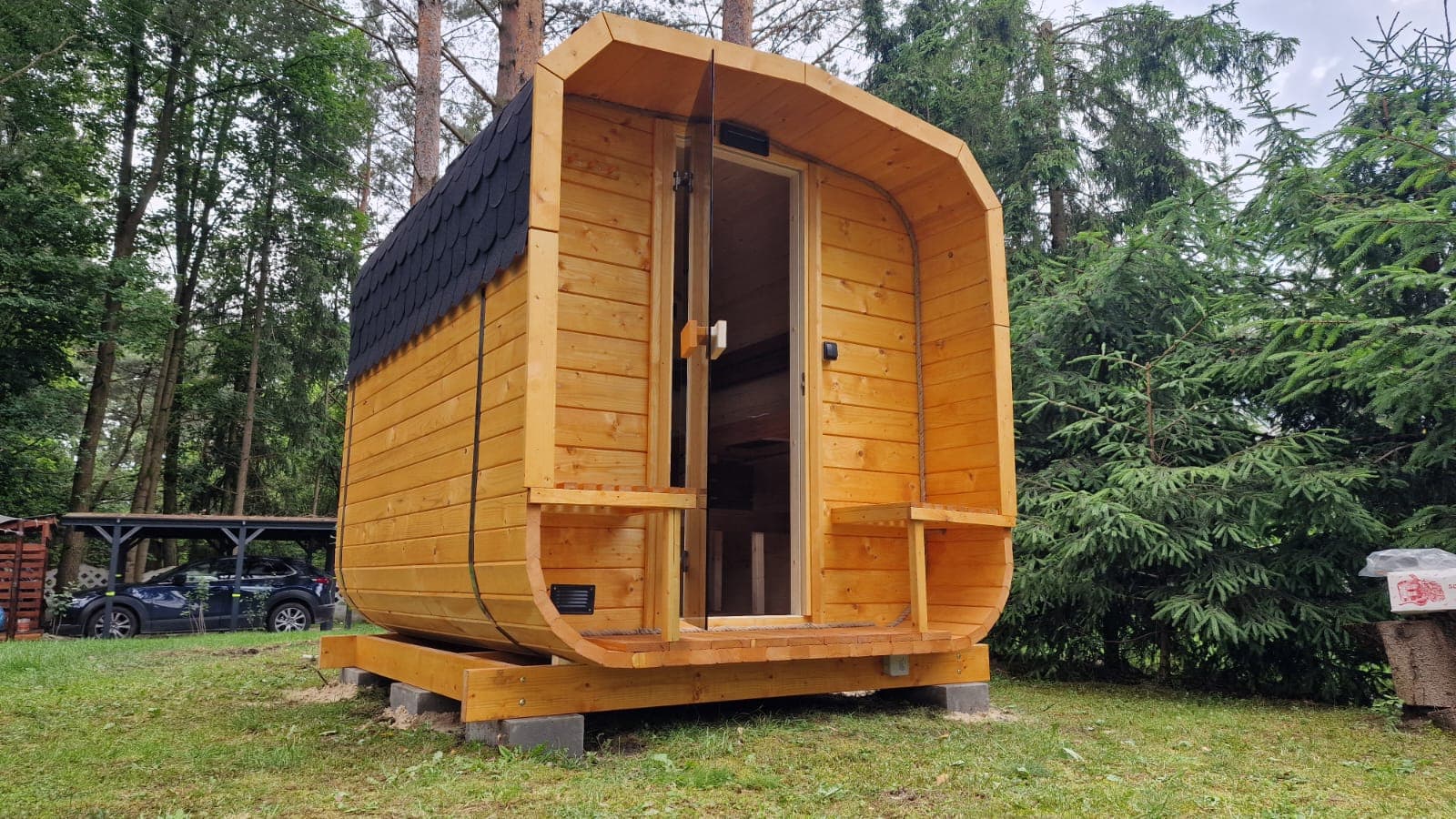 zdjęcie z sekcji Sauna ogrodowa